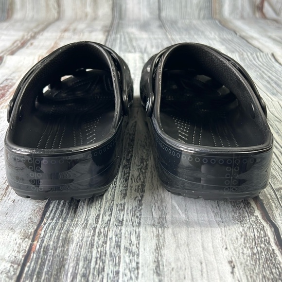 Crocs x Ron English Area 54 Boys: Black Slip On Clog Sandals Mens Size 12 main image 3